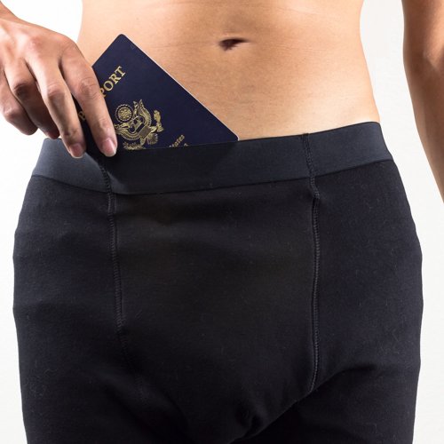 Stashitware Pocket Underwear when Security is a Concern